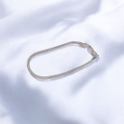 Pulseira Prata 18 Cm Rabo de Rato