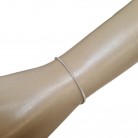 Pulseira Prata 18 Cm Rabo de Rato