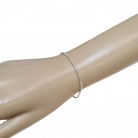 Pulseira Prata 18 Cm Rabo de Rato