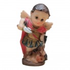 Conjunto Imagem São Gabriel, São Miguel e São Rafael 04 Cm Resina Mirim