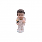 Conjunto Imagem São Gabriel, São Miguel e São Rafael 09 Cm Resina Mirim Importado