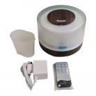 Difusor de Aromas e Umidificador 500 Ml Redondo Marrom