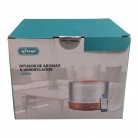 Difusor de Aromas e Umidificador 500 Ml Redondo Marrom