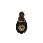 Incensário Buda 04 Cm Gota Resina