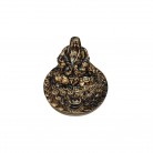 Incensário Buda 06 Cm Prato Moedas Resina