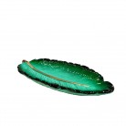 Incensário Pena 18 Cm Resina Verde