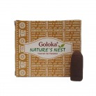 Incenso Nature´S Nest Masala Cone Goloka Caixa com 10 Incensos Efeito Cascata