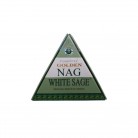 Incenso White Sage Cone Golden Caixa com 10 Incensos Efeito Cascata