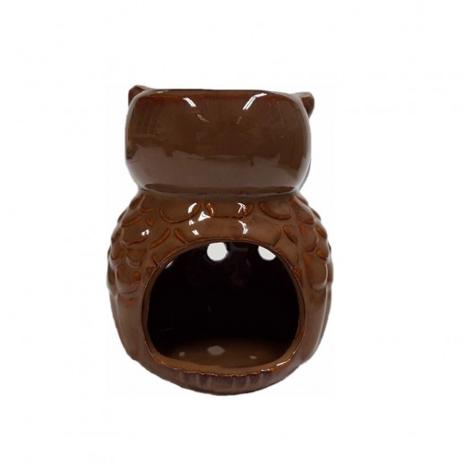 Rechaud Porcelana Coruja 10 Cm