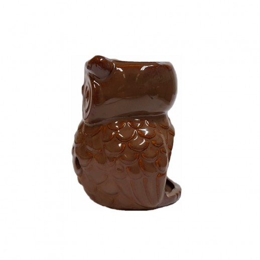 Rechaud Porcelana Coruja 10 Cm