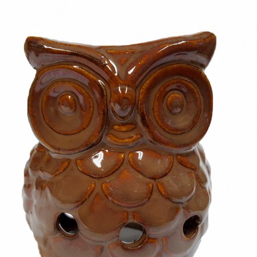 Rechaud Porcelana Coruja 10 Cm