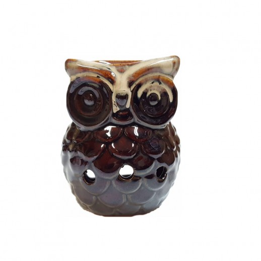 Rechaud Porcelana Coruja 10 Cm