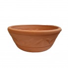 Alguidar 33 Cm Barro Trabalhado Mod4