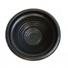 Alguidar N4 Barro Mod3 28 Cm Preto