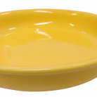 Bacia Porcelana 25 cm Amarelo