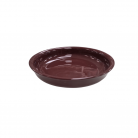 Bacia Porcelana 25 cm Marrom