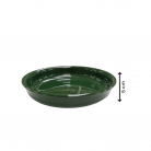 Bacia Porcelana 25 cm Verde