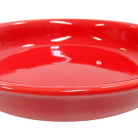 Bacia Porcelana 25 cm Vermelho