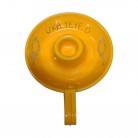 Castiçal 1 Vela Alumínio Amarelo Orixá Oxum