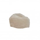 Castiçal 1 Vela Pedra Quartzo Branco Quadrado