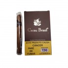 Charuto Cacau Brasil Chocolate Unidade Marrom