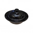 Mantegueira Porcelana Preto