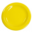 Prato Pires Café 12 Cm Porcelana Amarelo