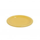 Prato Pires Café 12 Cm Porcelana Amarelo