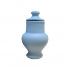 Quartinha Barro 13 Cm Azul Mod2