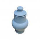 Quartinha Barro 13 Cm Azul Mod2