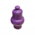 Quartinha Barro 13 Cm Lilás Mod2