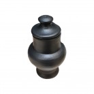 Quartinha Barro 13 Cm Preta Mod2