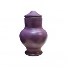 Quartinha Barro 13 Cm Roxo Mod2