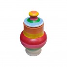 Quartinha Barro 13 Cm Sete Cores Mod2