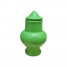 Quartinha Barro 13 Cm Verde Mod2