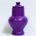 Quartinha Barro 15 Cm Sem Asa Lilás Mod2