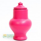 Quartinha Barro 15 Cm Sem Asa Rosa Mod2