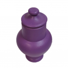 Quartinha Barro 17 Cm Sem Asa Lilás Mod2