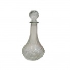Quartinha de Vidro 700 Ml Transparente Garrafa Transparente Decorada 