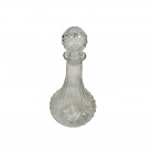 Quartinha de Vidro 700 Ml Transparente Garrafa Transparente Decorada 