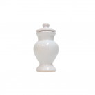 Quartinha Porcelana 10 Cm Sem Asa Mod1 Branco