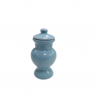 Quartinha Porcelana 12 Cm Sem Asa Mod1 Azul