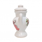 Quartinha Porcelana 16 Cm Com Asa Mod1 Iansã