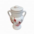 Quartinha Porcelana 20 Cm Com Asa Mod1 Iansã