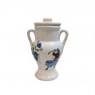 Quartinha Porcelana 20 Cm Com Asa Mod1 Ogum