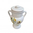 Quartinha Porcelana 20 Cm Com Asa Mod1 Oxum