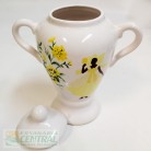 Quartinha Porcelana 20 Cm Com Asa Mod2 700 ml Oxum