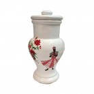 Quartinha Porcelana 20 Cm Sem Alsa Mod1 Xangô