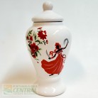 Quartinha Porcelana 20 Cm Sem Asa Mod2 Iansã