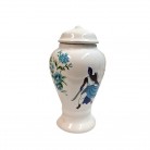 Quartinha Porcelana 20 Cm Sem Asa Mod2 Oxaguiã